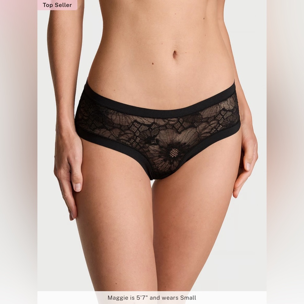 Victoria's Secret No-Show Lace Cheeky Panty